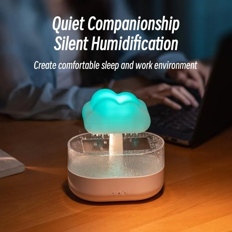 Rain Cloud Humidifier Lamp